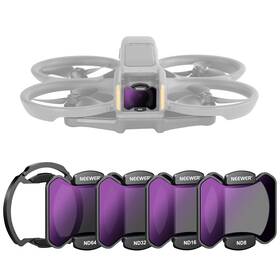 10104397 Neewer 10104397#k Magnetic Nd Filter Set With Mount Adapter For Dji Avata 2 4 Pa