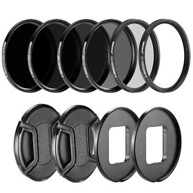 10090451 Neewer 58mm Action Camera Lens Filter Kit Nd Nd4 Nd8 Nd16 Nd32