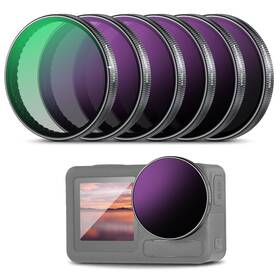 Fl-a98d Neewer 921268814557 6-pack Nd/cpl Set For Dji Osmo Action 5/4/3 Fl-a98d Neewer 921268814557 6-pack Nd/cpl Set For Dji Osmo Action 5/4/3