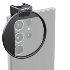 La006d Neewer 921268815264 67mm Phone Filter Mount - With Cold Shoe Locking Knob
