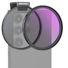 Neewer 921268816223 Nw Series Sd 67mm Cpl Phone Filter - With Cold Shoe For Iphone/samsung
