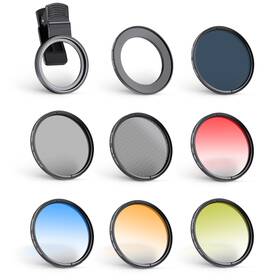 Neewer 976831833848 67mm Nd Cpl Fx Filter Set With Phone Clamp For Iphone/samsung