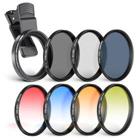 Nd32 Neewer 976831833855 Nw Series Bd 58mm Filter Kit - Cpl/nd32/star/grad