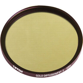 40.5gdfx5 New Tiffen 40.5mm Gold Diffusion Fx 5 Round Glass Filter #40.5gdfx5