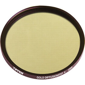 New Tiffen 58mm Gold Diffusion Fx 4 Round Glass Filter #58gdfx4