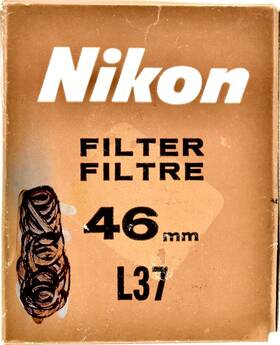 Nikon 018208024032 46mm L37 Filter Lens Made In Japan Nib