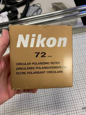 Nikon 960759015969 Genuine 72mm Circular Polarizing Filter Cpl