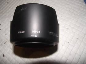 4-5.6g Nikon Hb-34 Genuine Lens Hood For Af-s 55-200mm F/4-5.6g Vr Ii 85mm Lenses
