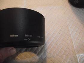 Hb-37 Nikon Lens Hood For Dx Af-s Nikkor Micro 85mm F/3.5 Vr 55-200mm Ed