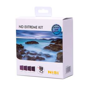 3-stop Nisi 971634241166 100x100mm Neutral Density Extreme Filter Kit Includes Nd 0.9 Fi