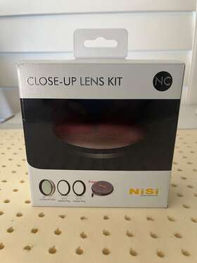 Nisi 971634248776 Close Up Lens Kit Nc 77mm With 67 And 72mm Adaptors Macro Amplifier