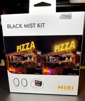 Nisi 972949374433 77mm Black Mist Kit With 1/4 1/8 And Case