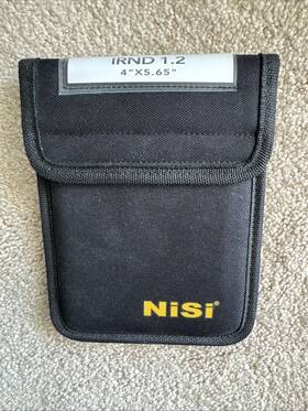 Nic-4565-nd1.2 Nisi 4x5.65 Inch Nano Infrared Neutral Density 1.2 4-stop Glass Filter