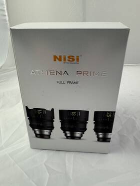 Nic-ath-50l Nisi Athena Cinema 50mm Prime Lens - L Mount With Soft Case