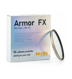 Nir-afxuv-67 Nisi 67mm Armor Fx Pro Nano L395 Uv Protection Filter With Cine Optical Glass