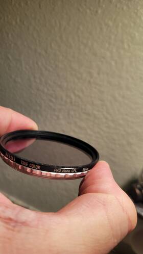 Nir-tccpl-58 Nisi 58mm True Color Cpl Pro Nano Circular Polarizing Filter