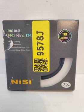 Nir-tccpl-72 Nisi 72mm True Color Pro Nano Cpl Circular Polarizing Filter Open Box