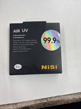 Nir-uv395-82 Nisi 82mm Round L395 Smc Uv Filter #nir-uv395-82