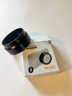 500209 Nisi Optics Usa - 49mm Filter Adapter For Ricoh Griiix