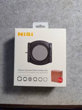 V5-pro Nisi V5pro 100mm Filter Holder Kit With Landscape Cpl And Step-up Rings