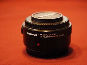 Mc-20 Olympus M.zuiko Digital 2x Teleconverter Lens Black Mft Micro Four Thirds