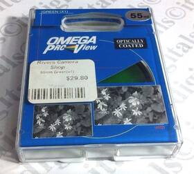 O55x1g Omega 55mm Green X1 Enhancing Glass Lens Filter 55 Mm Japan