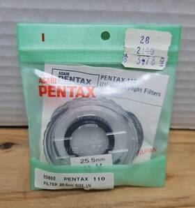 Auto-110 Original Asahi Pentax Auto 110 Filter Japan 35801 25.5mm Skylight