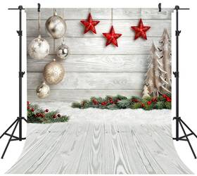 Sd-768a Ouyida 10x10ft Seamless Christmas Theme Cp Pictorial Cloth Photography Background Co