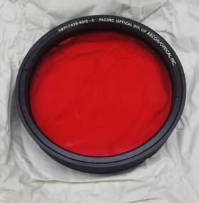 7438-2009-2 Pacific Optical Div Of Recon/optical Bourns Inc. Photographic Lens Filter Red #5