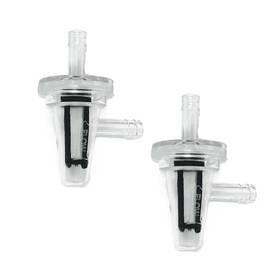 Qph3240 Paclvio 2pcs Right Angle L Inline Fuel Filter 90 Degree 1/4ftft 6mm 7mm In Line F