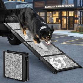 20ftftw Pawaboo 723314204000 67ftftl And Portable Dog Ramp For Car - Extra Wide Pet Ramps M