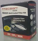 Uv-cpl-nd8 Pd-filterkit-58 Precision Design Ms Filter Kit With Carrying Case 689466448115
