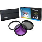Pl-3fil37 Polaroid Optics Piece Filter Set Uv Cpl Fld