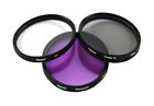 Pl-3fil55 Polaroid Optics Piece Camera Lens Circular Filter Set 812147010183