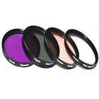 Pl-4fil67 Polaroid Optics Piece Camera Lens Filter Set Uv Cpl Fld