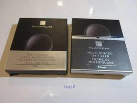Platinum 600603169625 52mm Multicoated Polarizer And Uv Filter
