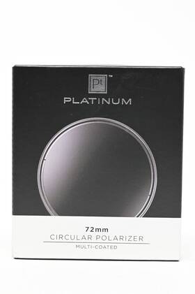 Platinum 600603169632 72mm Multi-coated Circular Polarizer Filter #25