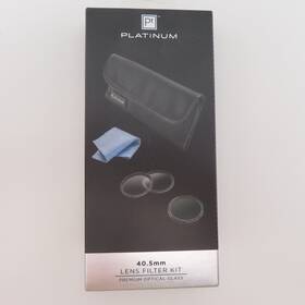 Platinum 600603207266 40.5mm Lens Filter Kit Premium Optical Glass New