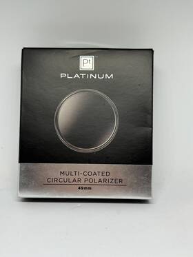 Pt-mccp49 Platinum 49mm Circular Polarizer Lens Filter Multi-coated Pt-mccp49 Platinum 49mm Circular Polarizer Lens Filter Multi-coated