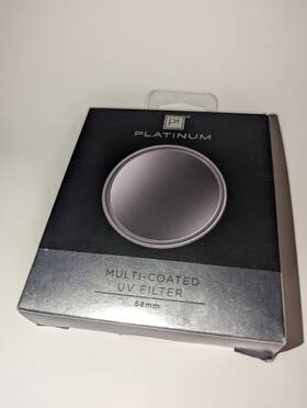 Pt-mcuvf58-c Platinum Multi-coated Uv Filter For 58mm Lens