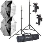 Plsekit Polaroid Pro Studio Digital Flash Umbrella Mount Kit Includes