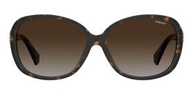 4098 Polaroid 4098/s Sunglasses Womens Pld Polarized Oval Black 58mm 15mm
