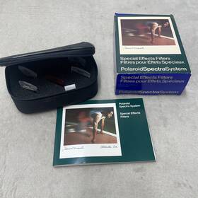 F105 Polaroid F101 Vtg Spectra Filter Set F102 F103 F104 With Holder Case Manual