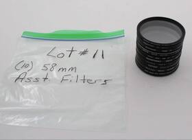 Lf01052026005 Procam Used Lot #11 10 58mm Lens Filters