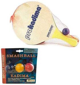 Pkk1 Proco Pk50/pkk1 Pro Kadima Paddle Set Plus Replacement Smash Balls Bundle