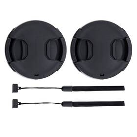 Profezzion Cap55 2-pack 55mm Front Lens Cap Cover With Keeper For Nikon D3500 D3400 D5600