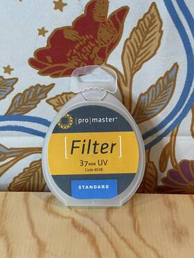 4538 Promaster 37mm Uv Filter - New Standard # Glass Photography