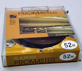 52-fld Promaster 52mm Pro Fl-d Daylight Balance Lens Filter Fld Japan 52 Mm Camera Fluorescent