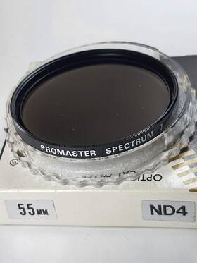 55-nd4 Promaster 55mm Nd4 Nd 4 Lens Filter Neutral Density Nd4x 4x Japan E55 E-55