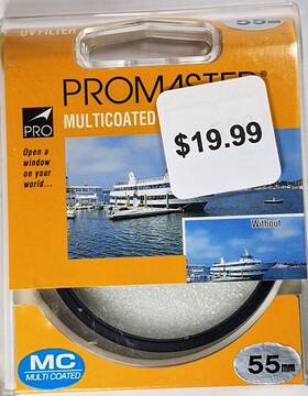 55mc-pro Promaster Pro Mc 55mm Multi Coated Uv Glass Lens Filter Japan 55 Mm Safety E-55 E55